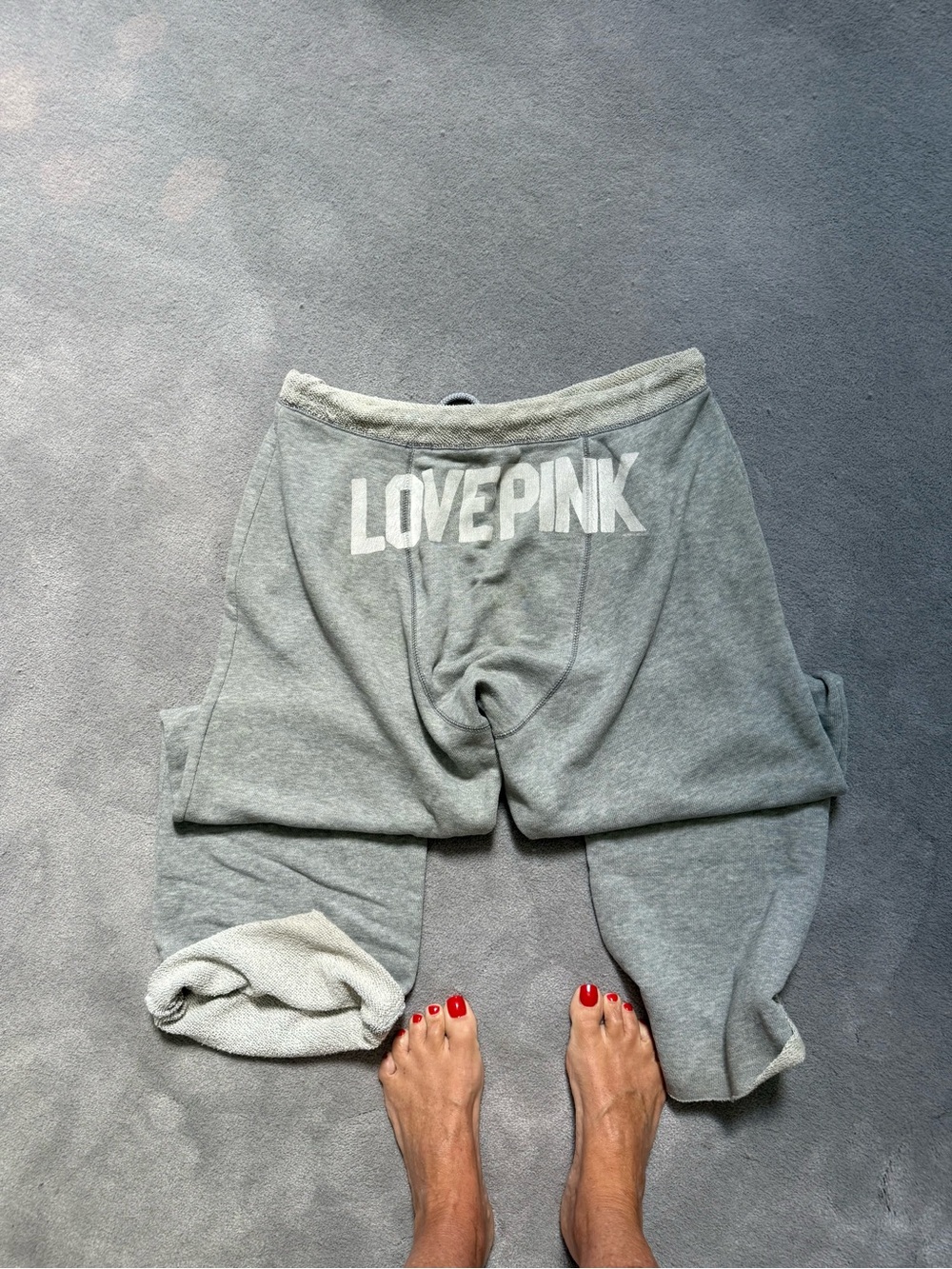 PINK Victoria's Secret Heather Gray Lounge Sweatpants